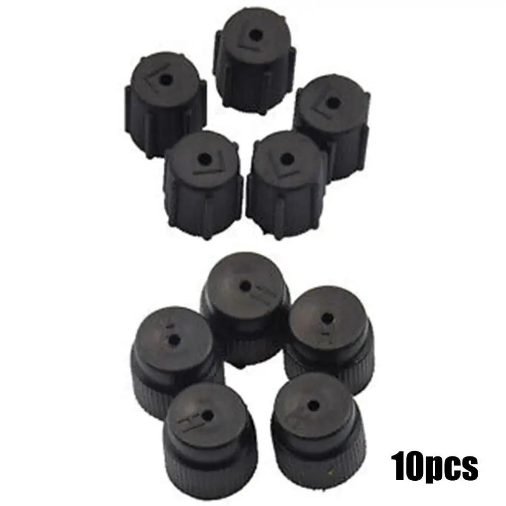 Universal R134a Car Air Conditioning Service AC Charging 5 Cap Cap Low-Pressure Accessories Dust High/ Valve A/C Car Port V3D6
