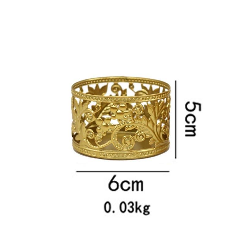 Nordic Golden Geometric Hollow Wrought Iron Candle Holder Creative Aromatherapy Candle Cup Home Decoration Ornaments Art Craft