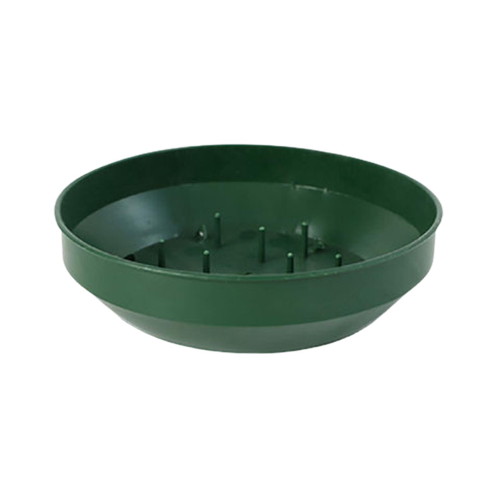 

Floral Bowl PP Florist Decorative Bowls Flower Arrangement Container for Desk Living Room Party Decor Decorating Photo Props