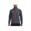 Under Armour Storm Revo Jacket Solid Color Printed Letter Logo Zip Stand Collar Men Jacket Gray 1373407-012