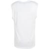 Nike Męski top bez rękawów z logo w jednolitym kolorze Biały DX0992-100