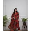 Damen Designer Tunika Kurta Hose Dupatta Set Indisch Pakistanisch Partykleidung Kurti SC-2260a