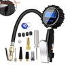 Y4UA Digital LCD Display Car Tire Air Pressure Inflator Gauges 200PSI Pressure Gauges