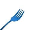7Pcs  Stainless Steel Blue Dinnerware Set Soup Spoon Colander Spoon Service Spoon Salad Fork Cake Spatula Kitchen Home Tableware