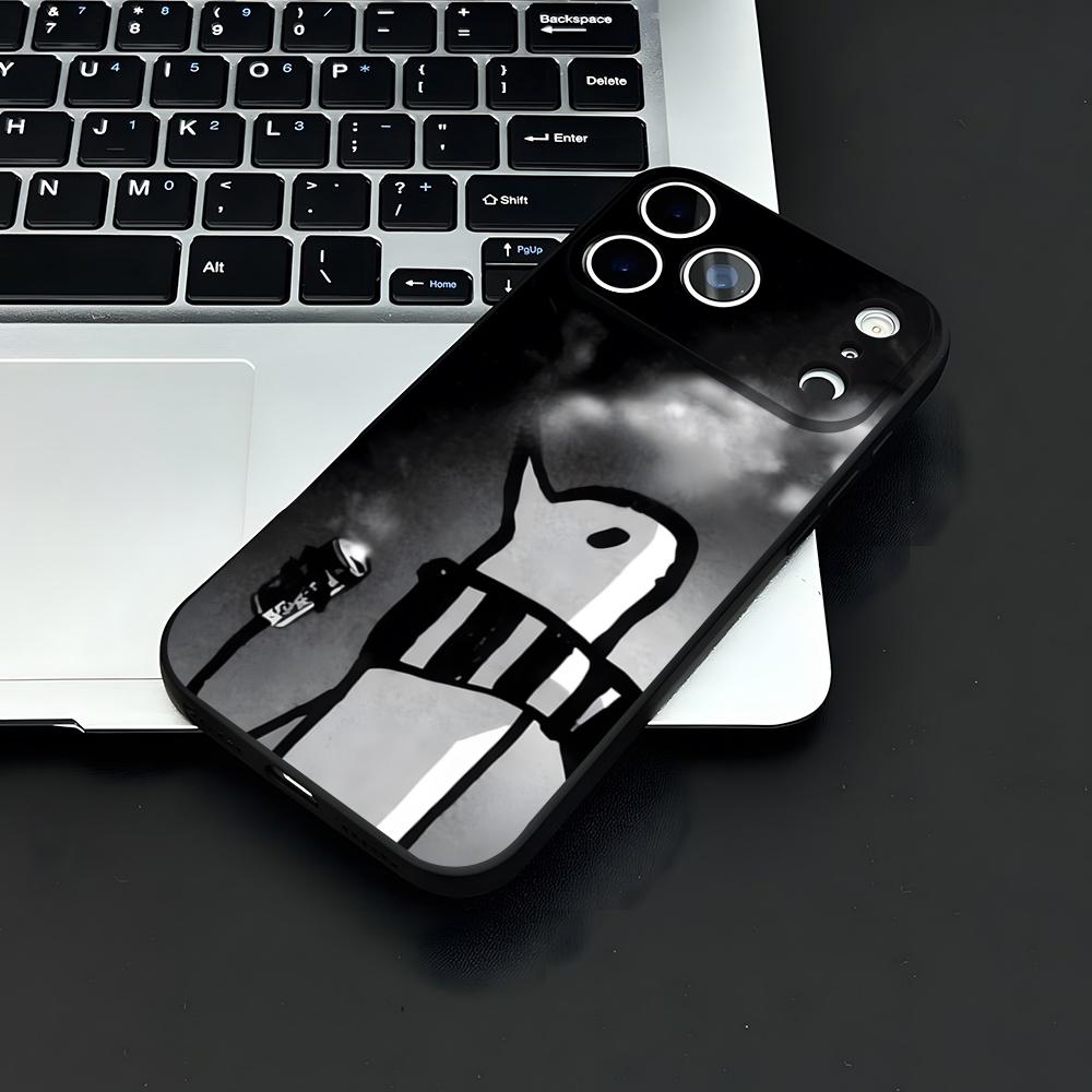 Goodnight Punpun Manga Phone Case For IPhone 17 Air 16 E Pro Max 15 14 13 Mini 12 Pro 11 Max Plus Black Soft Shell