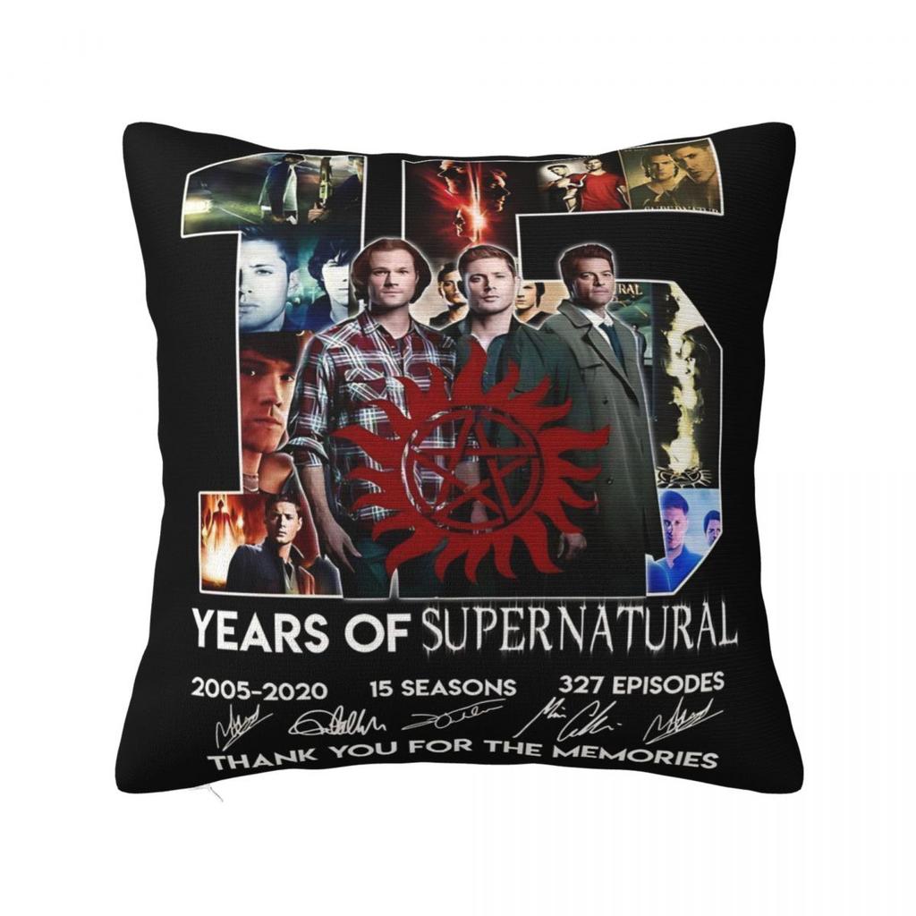 Dean Winchester Supernatural Television Pillow Cover Soft Pillow Case Cushion Cover Pillowcases For Sofa Bedroom Home Decor