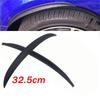 Kotflügel Auto Carbon Fiber Fender Flares Schmutzfänger Bogen Rad Augenbrauen Lippen Streifen Trim Spritzschutz Für Auto Lkw SUV körper Kit
