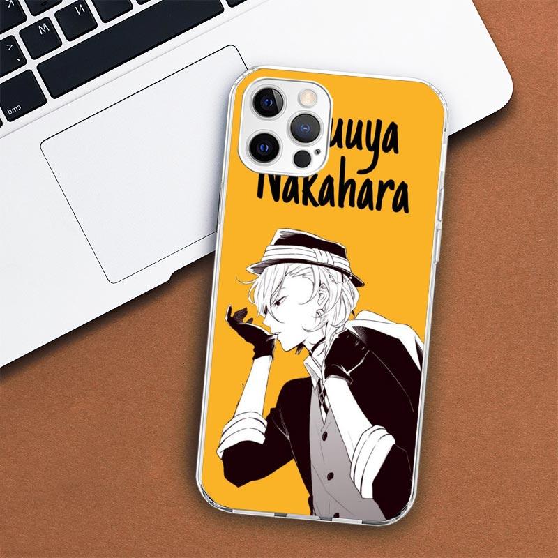 Bungo Stray Dogs Nakahara Chuuya Phone Case For iPhone 11 12 13 Mini 14 15 Plus 17 Air 16 Pro Max 16E 7 8 SE 2020 Customized Pri