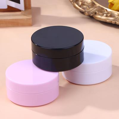 100G Empty Wide Mouth Eye Mask Jar Flat Bottle With Spoon Body Cream Lotion Packaging Bottle Travel Container Cosmetic Makeup