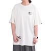 Vans T Shirts Men's Ecru Crew Neck Moderate Straight Fit VN000GQCFS8