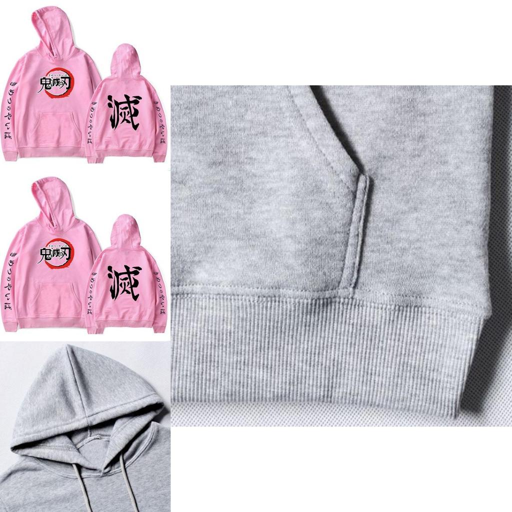 Luxurious Demon Slayer Kimetsu No Yaiba Hoodie With Soft Cotton Blend Material