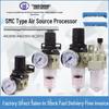 מקור אוויר SMC AC2010-02 מפריד שמן-מים ומסנן AW2000 עם וסת לחץ AR2000-02