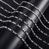 Stainless Steel Necklace Long Square Box Chain for Women Men Metal Neck Jewelry Gift Hip Hop Punk Boy Silver Collar Choker