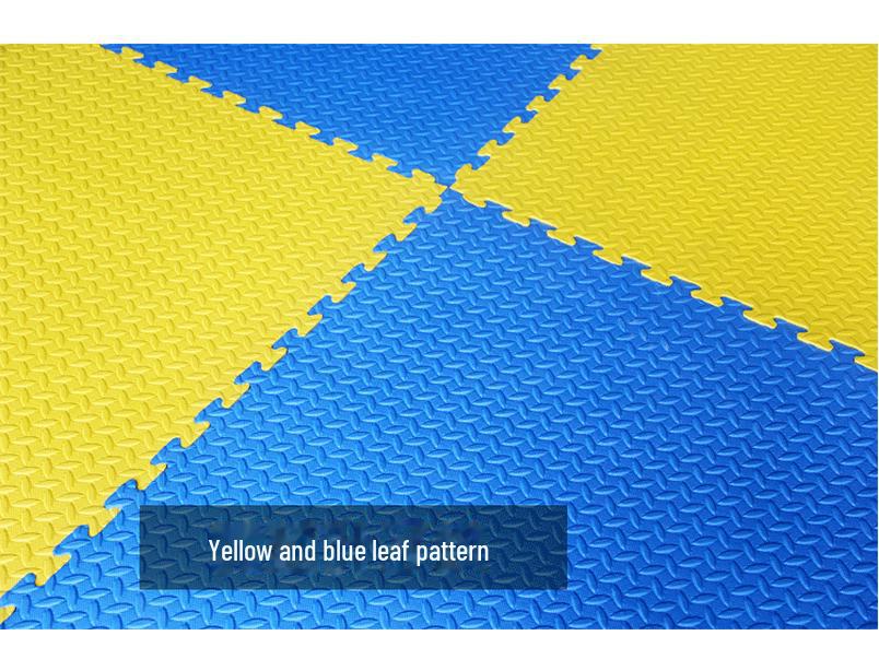 Foam Mat for Early Childhood Education, Kindergarten, and Dance Training - Leaf Pattern