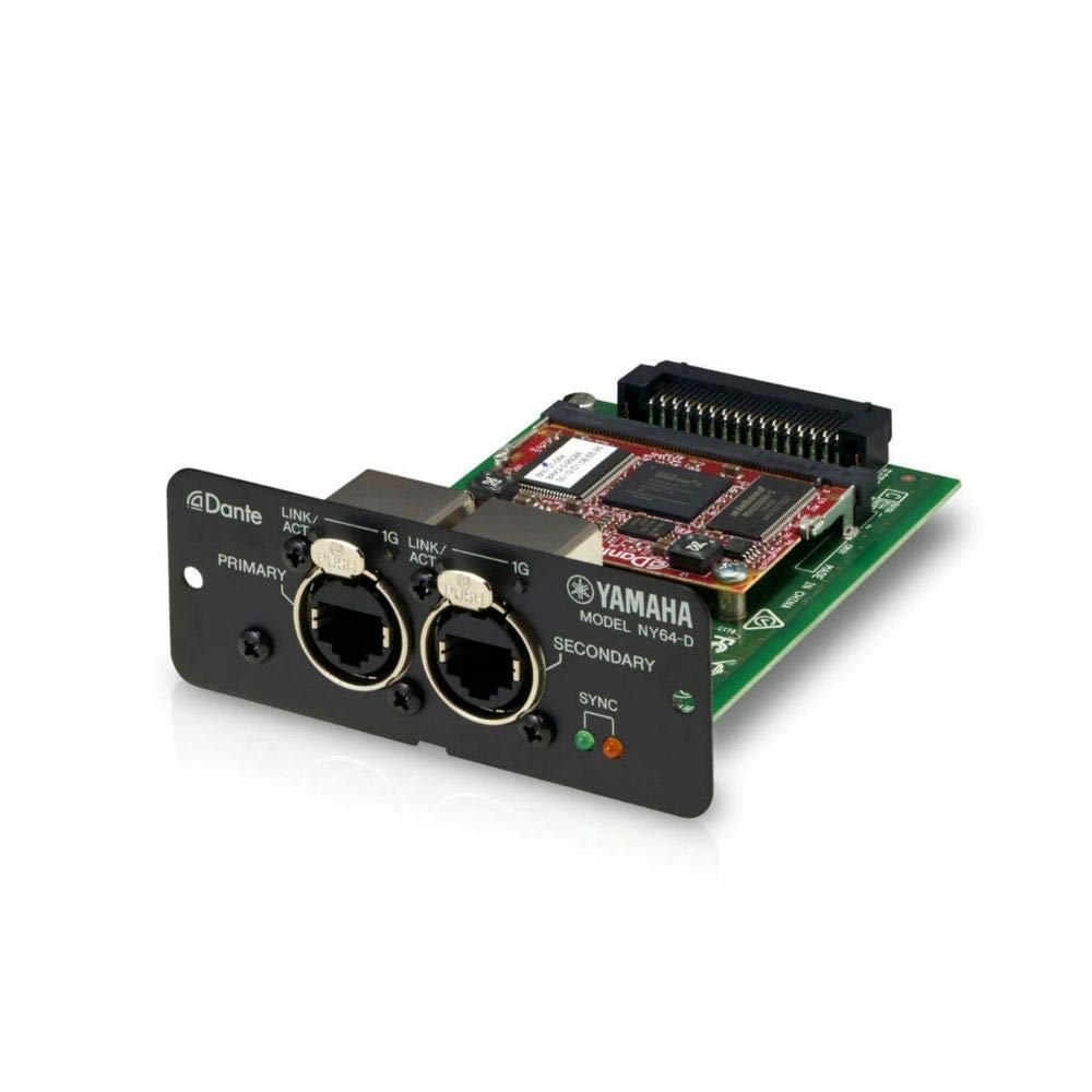 

YAMAHA DANTE inputoutput card NY64-D