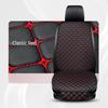 Four-Season Universal PU Leather Car Seat Covers, Full Surround Auto Seat Cushion, Breathable Chair Protector with Storage Pocke