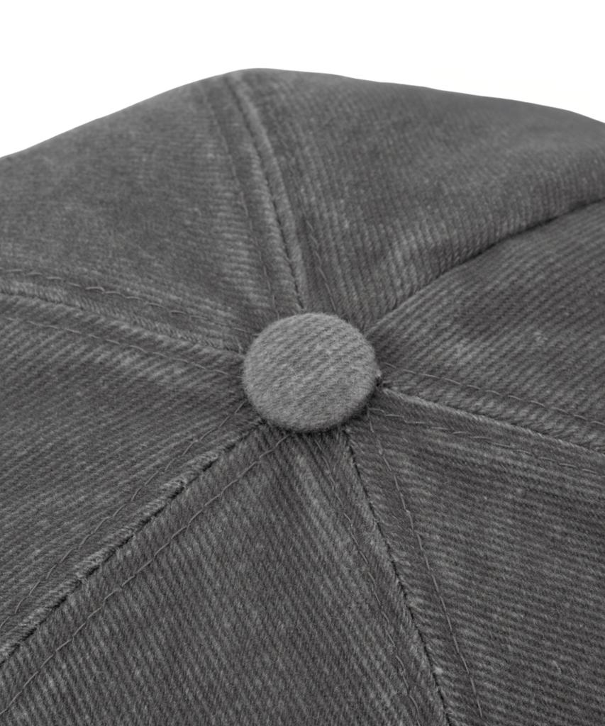 BROWNBREATH Pigment Washing Cap - Gray