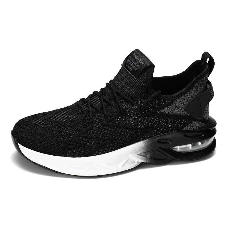 Men's Sports and Leisure Dad Shoes New Fly-woven Mesh Breathable Shock-absorbing Running Shoes Sports Running Shoes