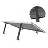 Adjustable Aluminium Solar Bracket Set for Flat Roofs with Tilt Angles from 15 To 30 Degrees Weather Resistant