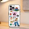 Ins Korean funny and happy girl    Phone Case For iPhone 17,16,15,14,13,12,11 Plus,Pro Max,XS,Soft Silicone Black Cover