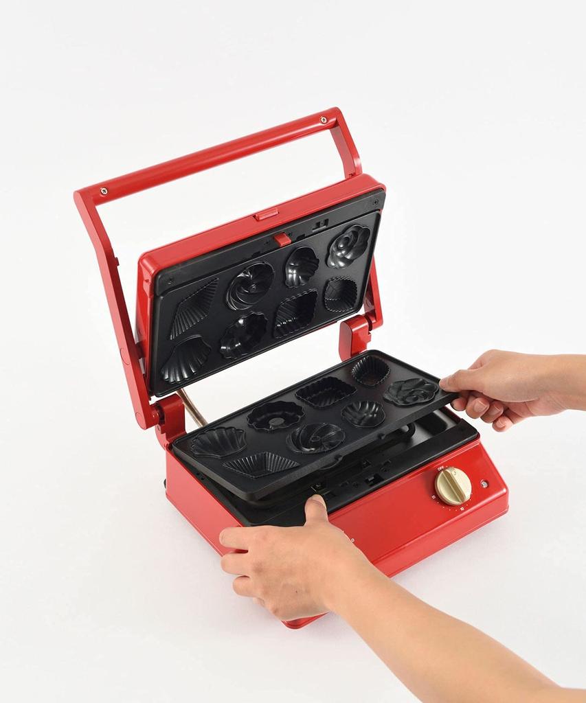BRUNO Grill Sandwich Maker Double Mini Cake Plate BOE084