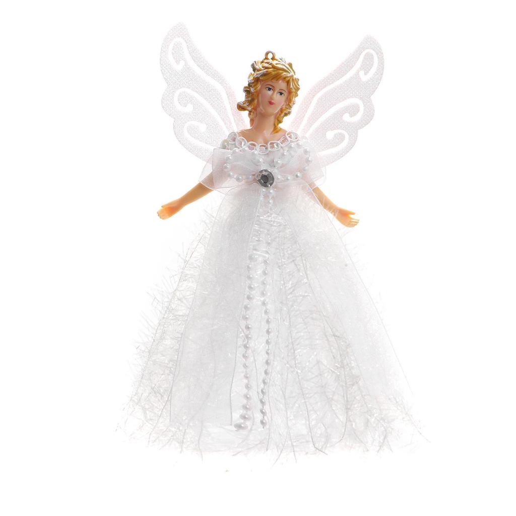 Cross-border Christmas Angel Home Ornaments - Standing Angel Tree Top Decoration