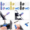 Titaniums Alloys Bike Tires Caps Air Dust Cover Road Bike Tires Valves Stem Caps Mountain Bike Air Valves Dust Caps