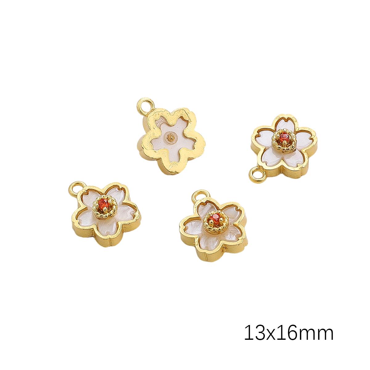 

1 шт./пакет капает масло кулон DIY браслет ожерелье серьги ювелирные аксессуары 13x16mm 1pc/bag