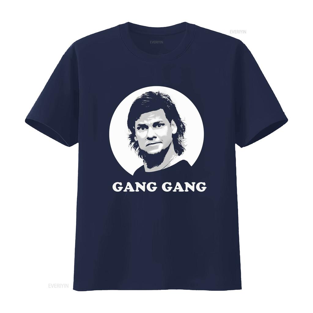 GANG Theo Von Fan Art T Shirt Vintage Washed Graphic Streetwear Unisex Versatile Homme Top For Everyday Wear Slightly Stylish