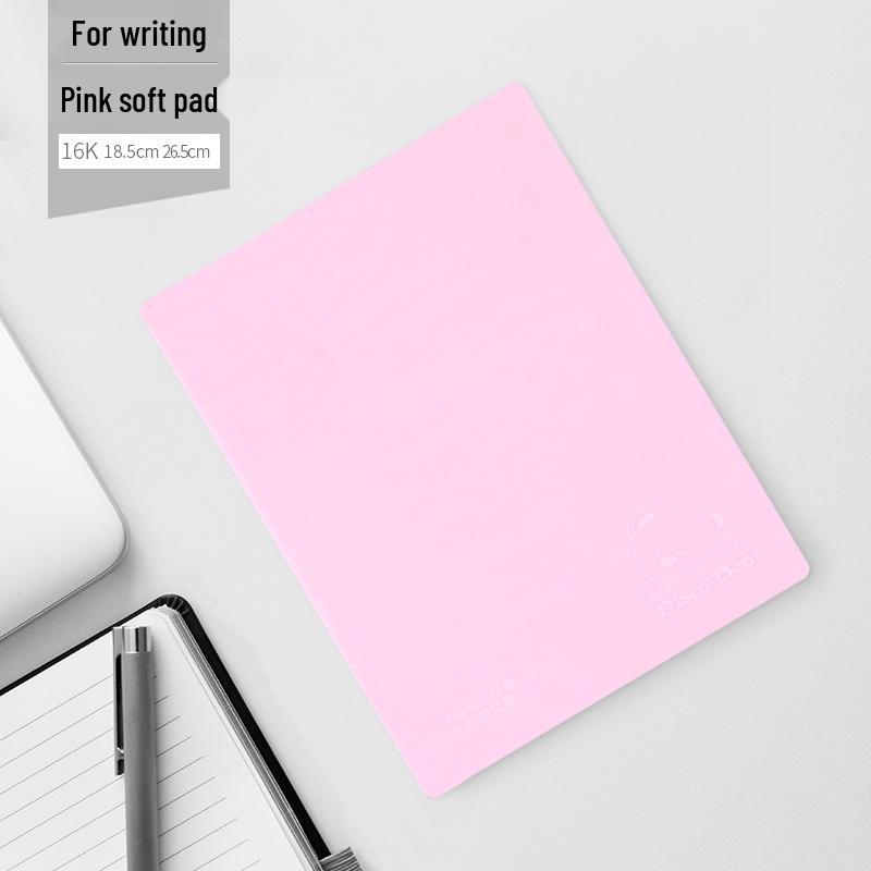 Colorful Soft Silicone Writing Pad for A4 & A3 - Ideal for Students and Exams