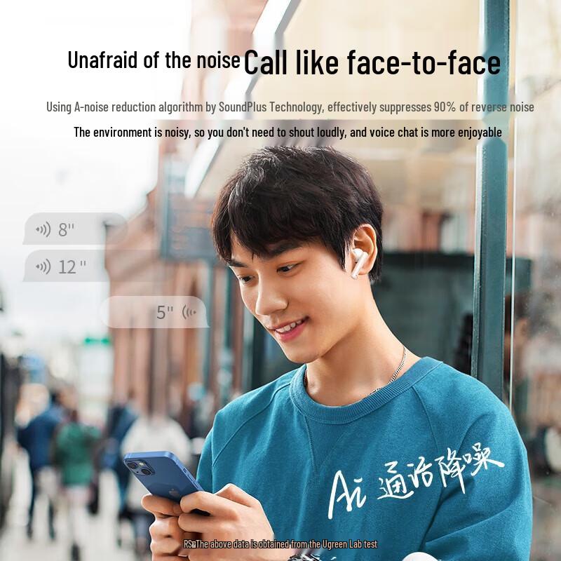 UGREEN HiTune T3 TWS Active Noise Cancelling Bluetooth Earbuds