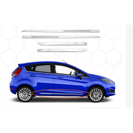 

Хромовані накладки на бокові двері Ford Fiesta 4 шт. 2017 р. і вище