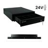 Cash Drawer for Cash Register, Key-operated Hd-Ker35-24V + Handle Hd-Mb35