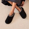 Hot-selling autumn and winter velvet warm indoor cotton slippers couple home non-slip cold sticky cotton shoes