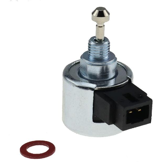 DVPARTS Fuel Solenoid AM134099 for John Deere 107H 125 135 145 L111 L118 L120 L2048 2548