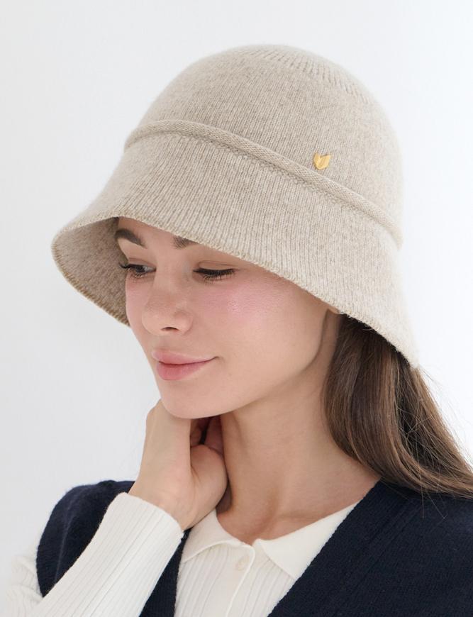 Koipeu Wool Knit Bucket Hat Cf073Ht035 Ivo