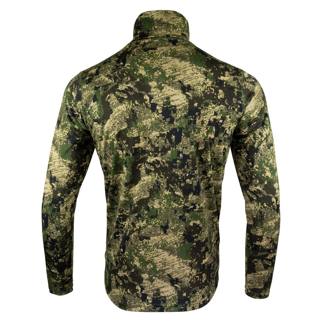 Jack Pyke Mens Digital Camo Roll Neck Midlayer