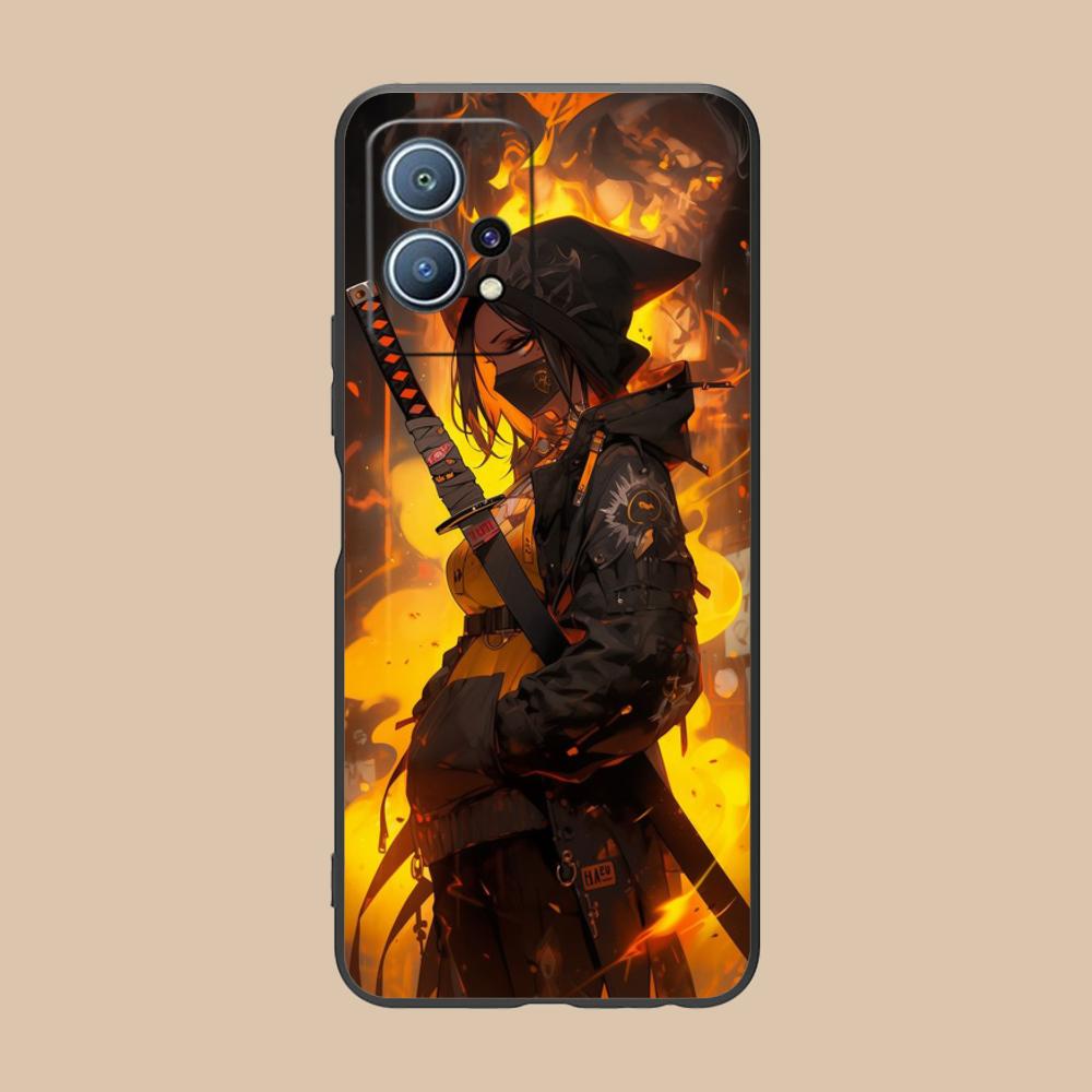 Anime Girl Mobile Phone Case for Huawei P60 P50 P40 P30 P20 P10 P9 P8 Pro Lite Plus Colorful Printing Cover Cover Pretty