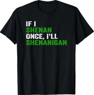 WENN ICH EINMAL UNfug treibe, werde ich UNfug lustiger Spruch T-Shirt