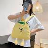Cartoon Design Double-Shoulder Bag New Style Kawaii Cartoon Backpack  For Students