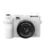 5K HD Mirrorless Digital Camera with Flip Screen, 18x Zoom, WiFi, Selfie, and Beauty Mode.
