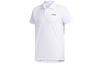 Polo Shirts Men's White Crew Neck Moderate Straight Fit FL0332