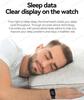 New Smart Watch Bluetooth Calling Heart Rate Blood Oxygen&Sleep Monitoring Flashlight IP68 Waterproof  Voice Assistant Men Women Smartwatch HW12
