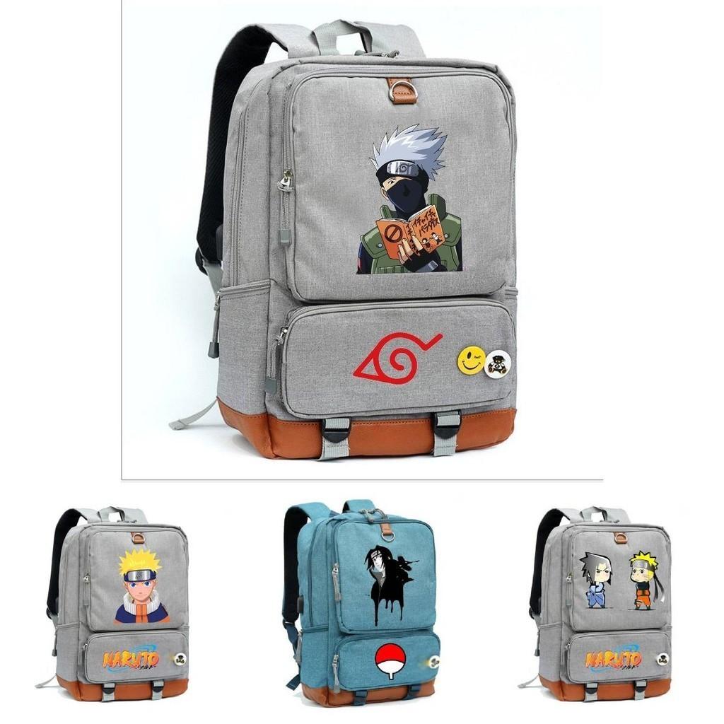 Sac à dos surdimensionné Naruto grande capacité pour le voyage et l'école