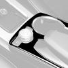 For Mercedes Benz GLK 2008 2009 2010 2011 2012 2013 2014 2015 Accessories Car Black Interior Armrest Cup Holder Trim Sticker