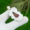 Daughters Day Sale Bloodstone Stone Bezel Ethnic Wedding Pendant Sterling Silver