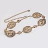 Elegant Metal Womens Waist Chain With Carved Detailing For Summer Fashion Accessory