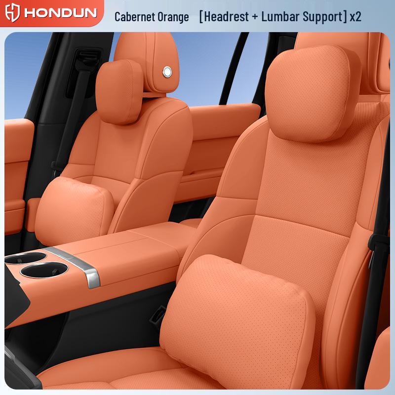 Lan Dian E5 PLUS Car Headrest & Lumbar Support for Neck and Back Protection