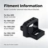 Aluminum 3 Port Solenoid Valve Mount Bracket Holder for Boost Controller Fit for Acura Integra 94‑01 Honda Civic 92‑95