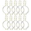 2026 Best!! Replacement Jar Clamp Stainless Steel Sealing Can Clips Easy To Use For Home Users 10Pcs